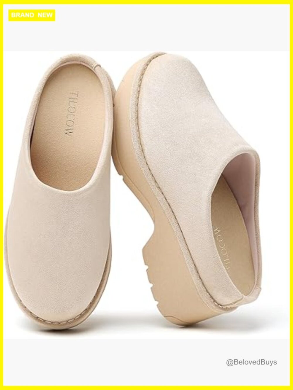 Comfortable Platform Mules Slip-On Clogs with Arch Support - Picture 1 of 6